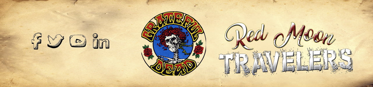 Grateful Dead logo header for Red Moon Travelers post.