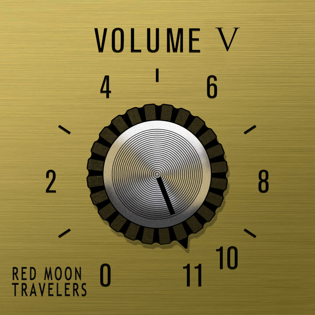 Album cover for "Volume V" by Red Moon Travelers