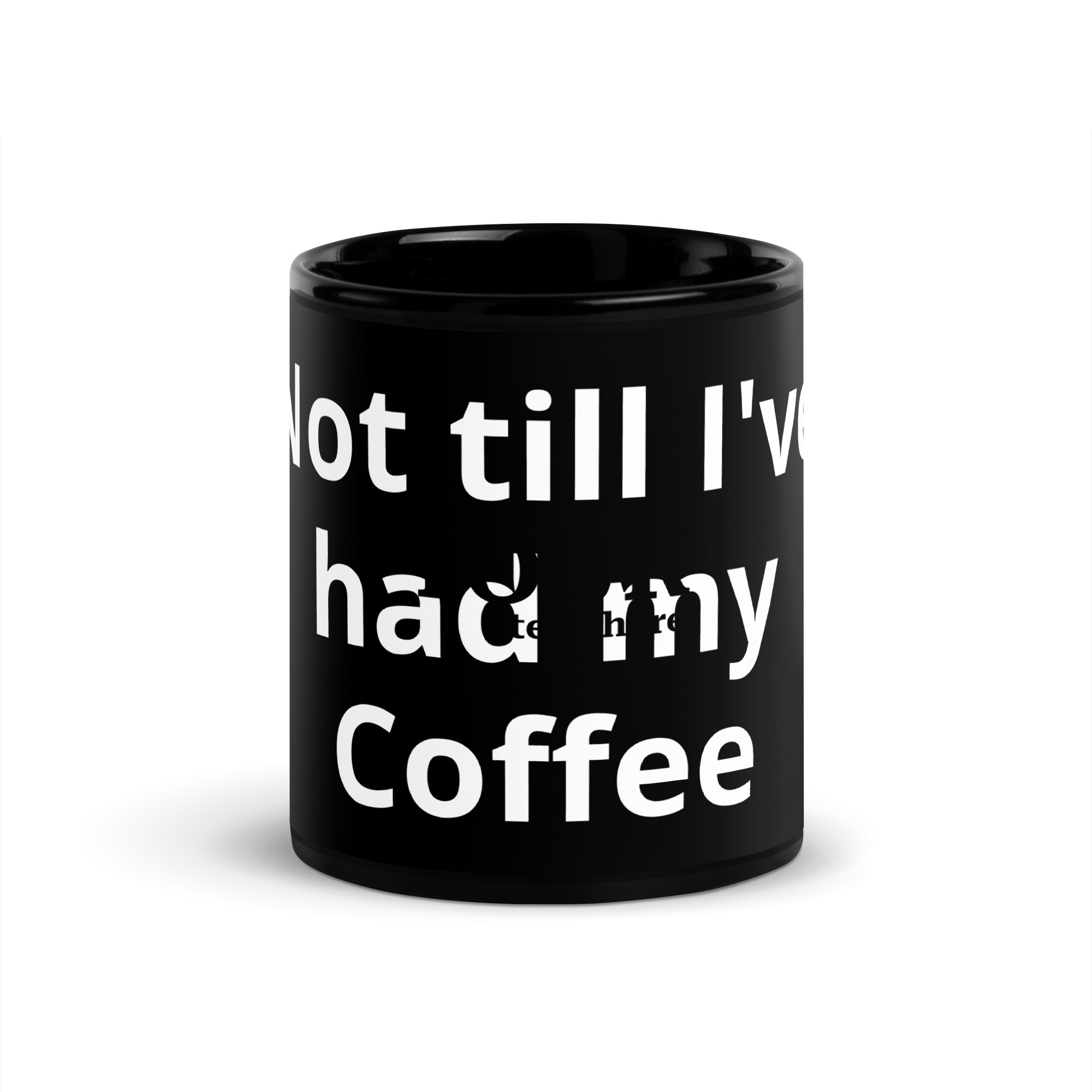 Black Glossy Mug - Image 3