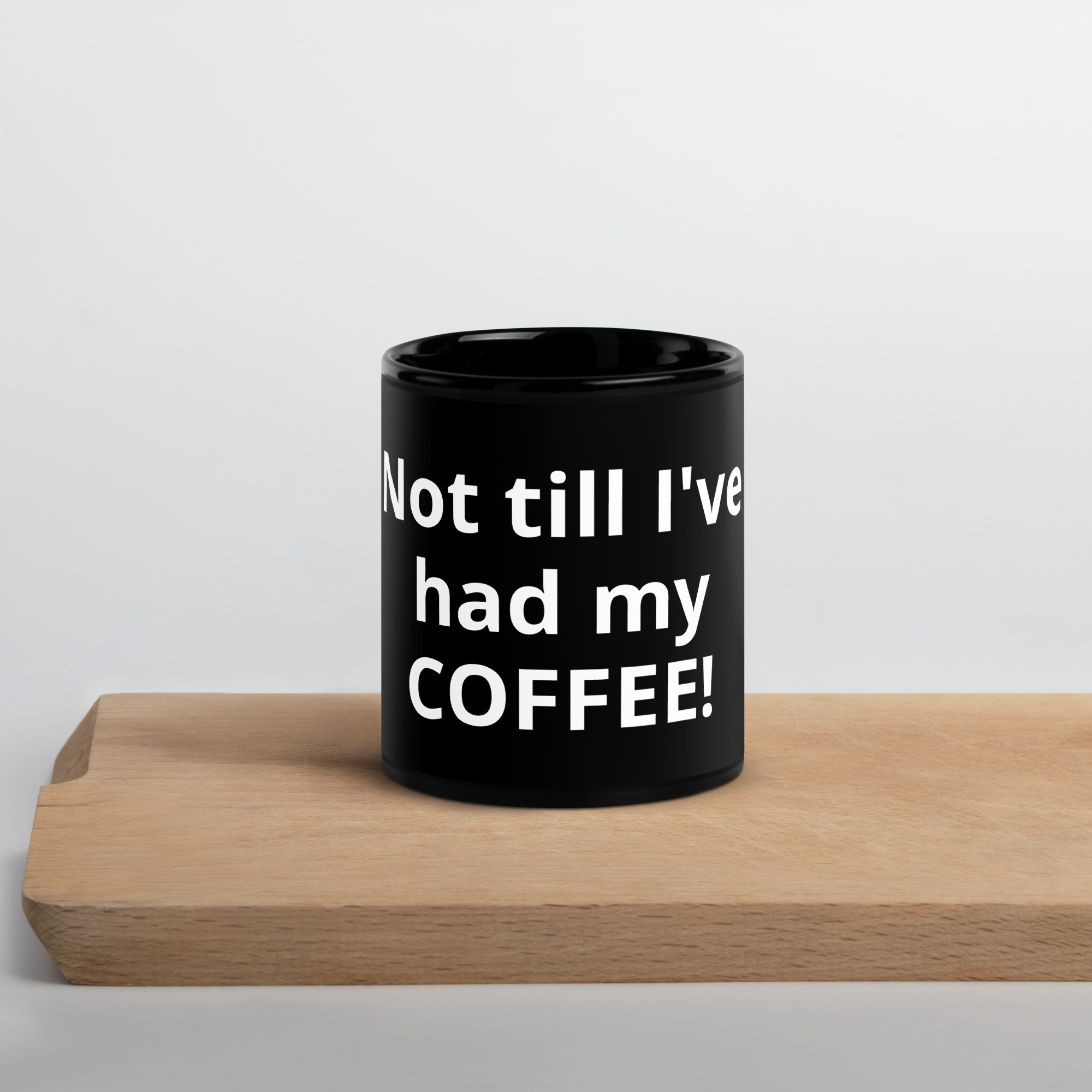 Black Glossy Mug - Image 2