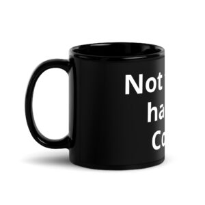Black Glossy Mug