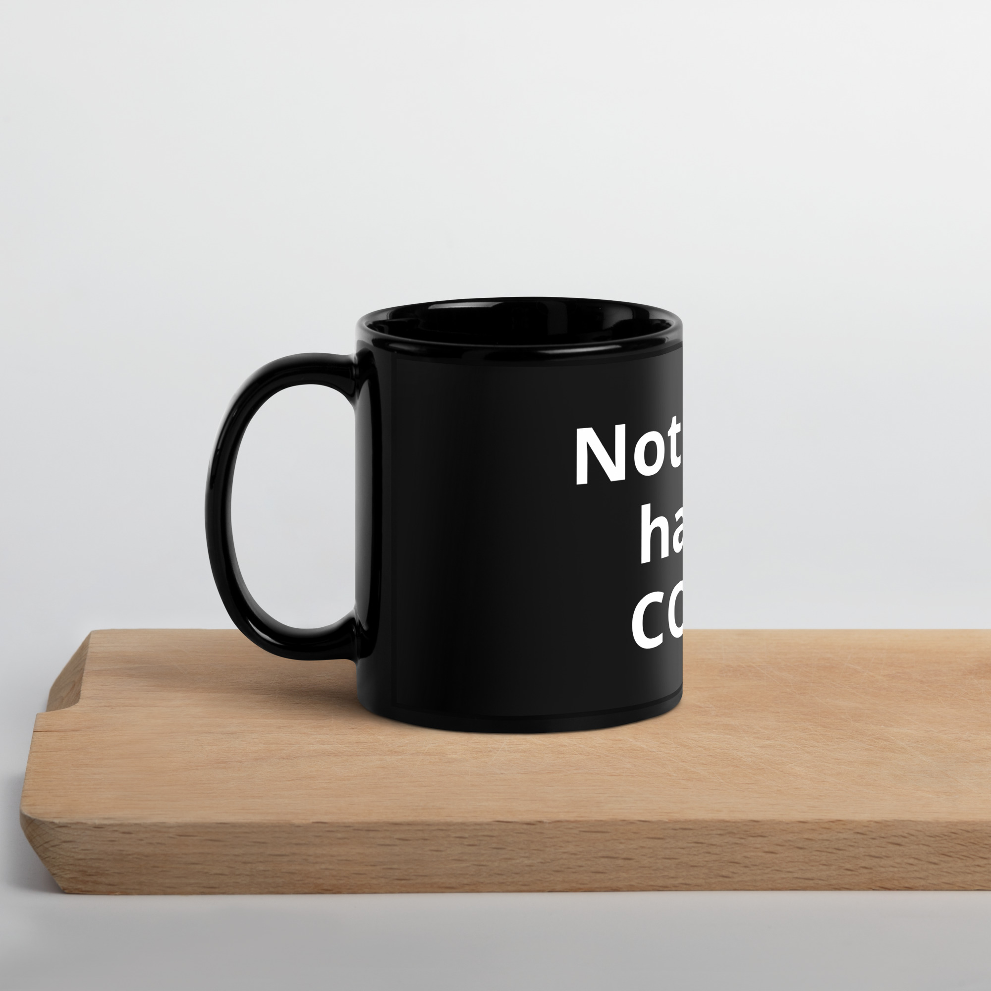 Black Glossy Mug - Image 3