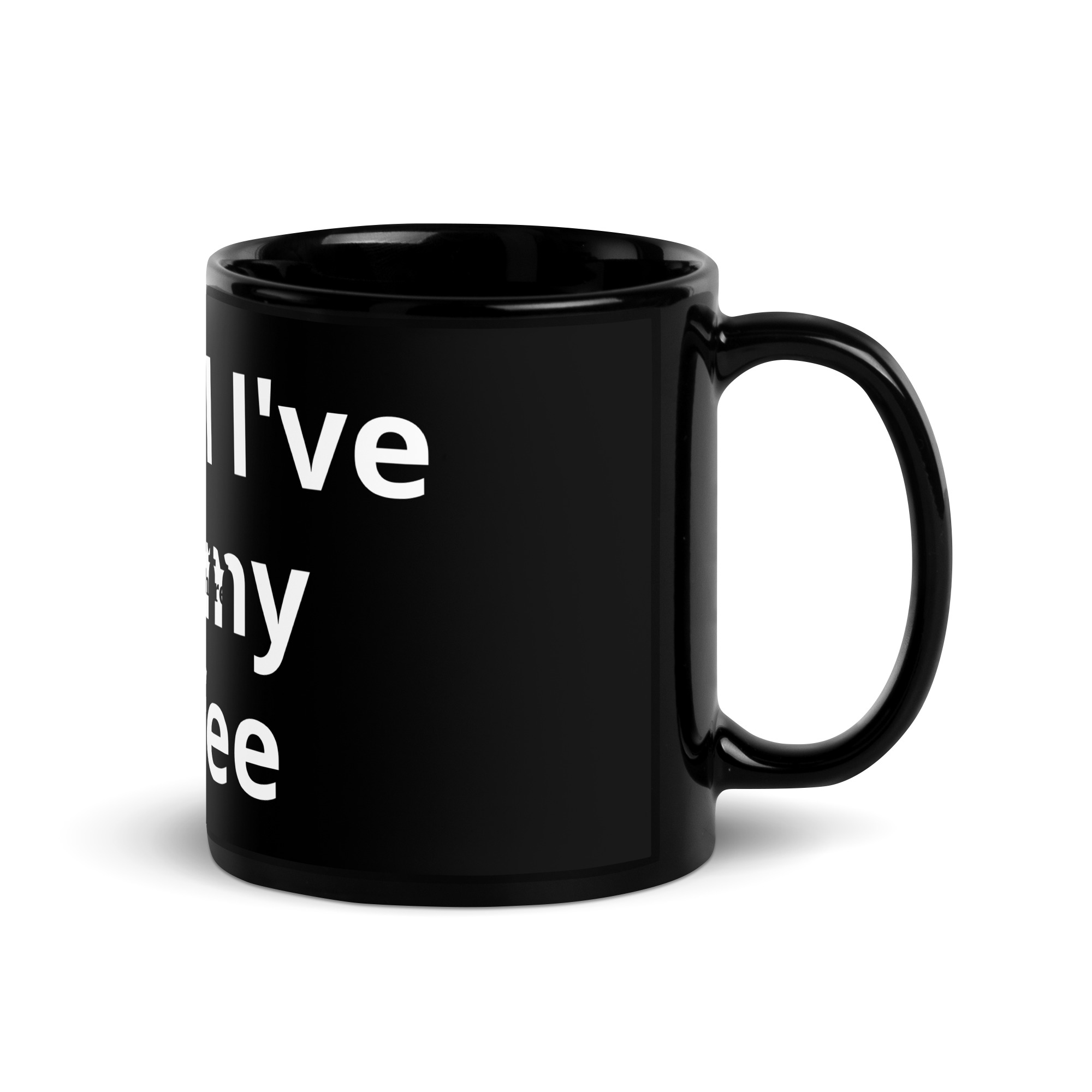 Black Glossy Mug - Image 2