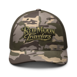 Camouflage trucker hat